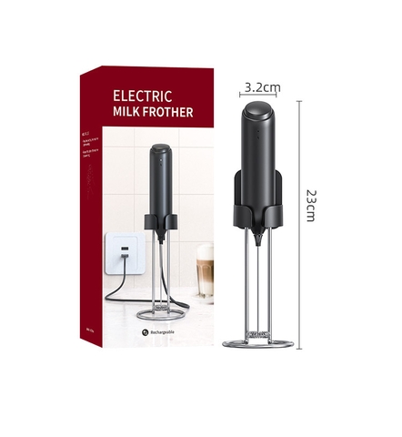 Máy tạo bọt sạc điện KJBQ-10 (Có giá đỡ kết hợp với sạc)