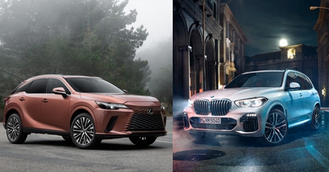 Lexus RX350, SUV hạng sang, so sánh RX350 và BMW X5, Lexus 2025