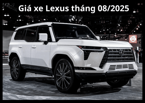 Bảng Giá Xe Lexus Tháng 08/2025 – Cập Nhật Mới Nhất Tại Việt Nam