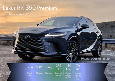 Có nên mua Lexus RX350 Premium 2025? Ưu điểm nổi bật & đánh giá chi tiết