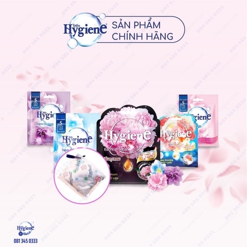 Túi Thơm Hygiene Thái Lan Cao Cấp Treo Phòng, Treo Xe, Hương Thơm Tự Nhiên Không Hóa Chất