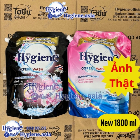 Nước giặt Hygiene Expert care Thái Lan 1800ml siêu sạch siêu thơm hàng chính hãng