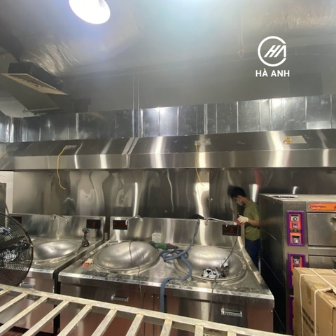 Tum hút + ống khói công nghiệp Inox