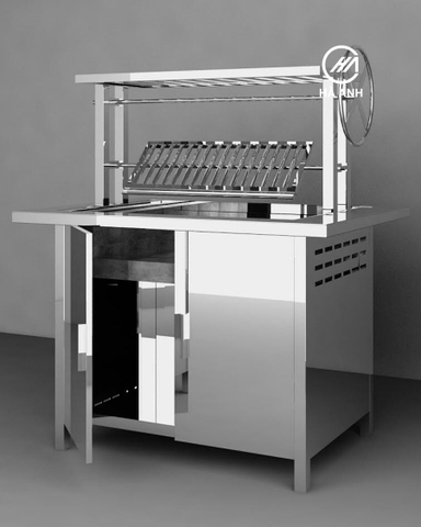 Lò nướng Inox decor