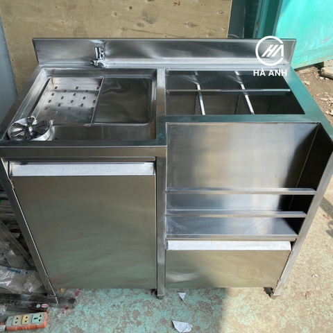 Tủ quầy pha chế Inox