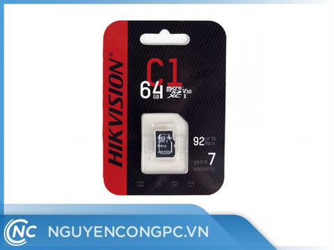 Thẻ nhớ HIKVISION 64G MICROSDHC CLASS