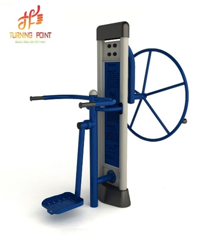 Thiết bị tập lắc hông eo kết hợp xoay tay vòng lớn - 2024-GYMML027