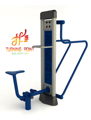 Thiết bị tập đạp tròn kết hợp xà kép  - 2024-GYMML028