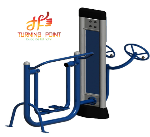 Thiết bị tập đi bộ trên không kết hợp khí công  - 2024-GYMML033