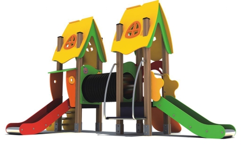 Bộ trò chơi liên hoàn cầu trượt - 2025-LH010