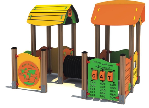 Bộ trò chơi liên hoàn cầu trượt - 2025-LH011