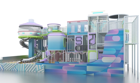 Khu vui chơi liên hoàn trong nhà cho trẻ em - CANDY_009