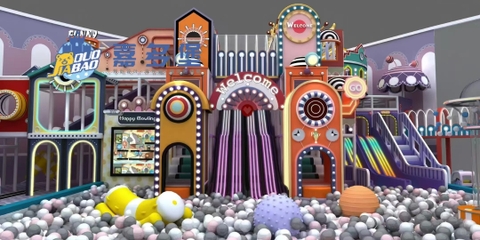 Khu vui chơi liên hoàn trong nhà cho trẻ em - CANDY_010