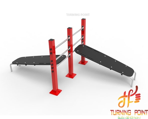 Ghế tập bụng, lưng đôi- GYM003