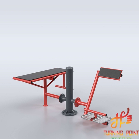 Cụm tập kết hợp Ghế tập và kéo giãn lưng-GYM037