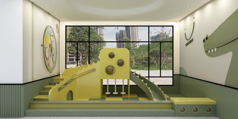 Nhà bóng liên hoàn trẻ em - NLHS-115