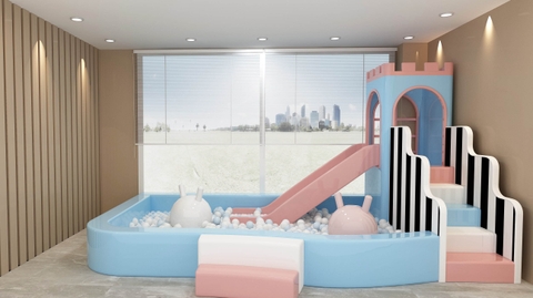 Nhà bóng liên hoàn trẻ em - NLHS-117