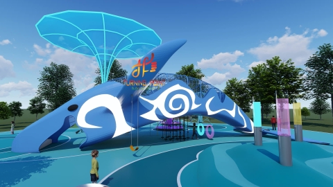 Mô hình vui chơi chủ đề Thế Giới Cá Voi Kỳ Ảo - OCEAN-005