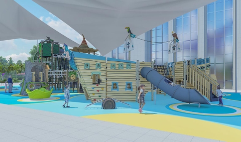 Mô hình vui chơi chủ đề Hòn Đảo Hải Tặc Phiêu Lưu - OCEAN-007