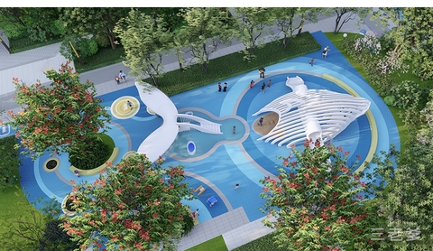 Mô hình vui chơi chủ đề Sóng Biển Diệu Kỳ - OCEAN-009