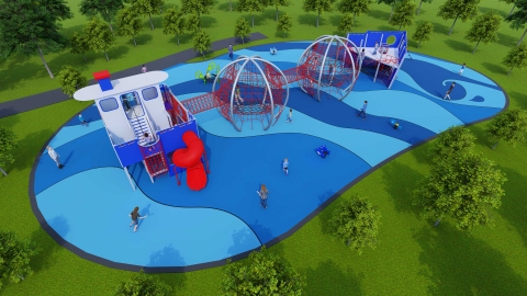 Mô hình vui chơi chủ đề Hành Trình Trên Biển Xanh - OCEAN-010