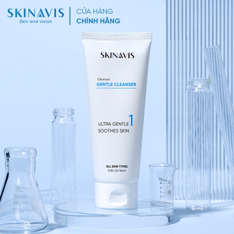 Sữa rửa mặt Skinavis Gentle Cleanser - Sữa rửa mặt làm sạch sâu dịu nhẹ - 150ml