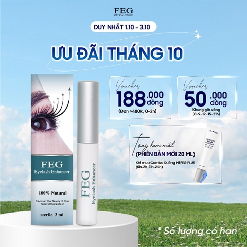 Dưỡng Mi Toàn Diện FEG Eyelash Enhancer Ban Ngày