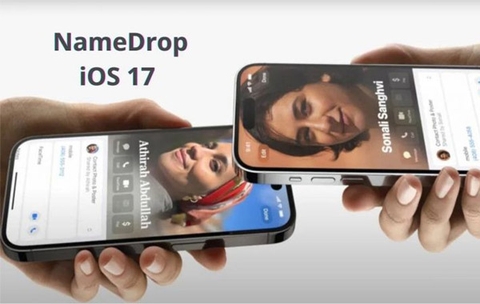 iOS 17 và cách sử dụng tính năng NameDrop trên iOS 17