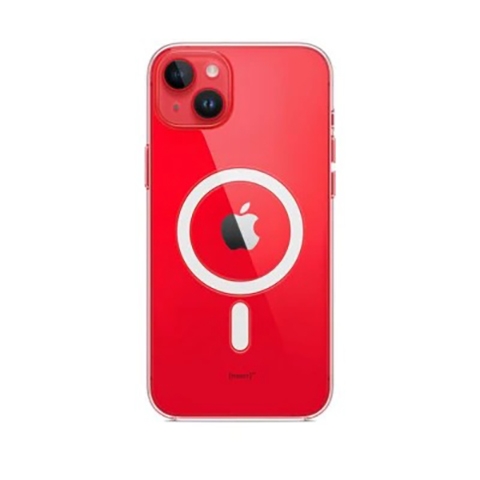 Ốp lưng iPhone 14 Plus Clear Đỏ Chính Hãng