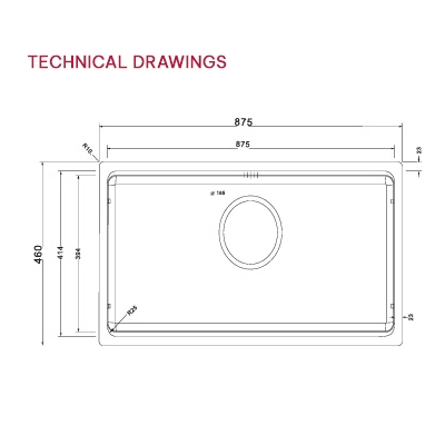 Chậu rửa PAM8746-UM
