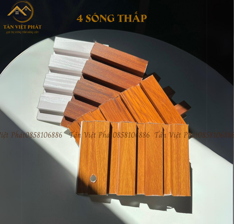 Tâm ốp LAM 4 SÓNG THẤP