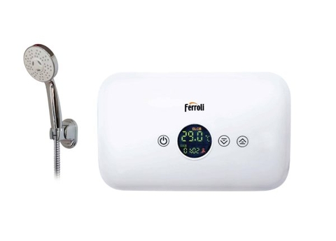 Máy Nước Nóng Trực Tiếp Ferroli Rita FS - 4.5DE (Chống giật, hiển thị nhiệt độ)