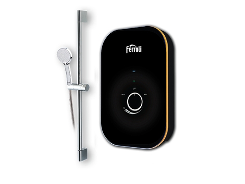 Máy Nước Nóng Trực Tiếp Ferroli Amore GSP-4500w (Chống giật, bơm tăng áp)
