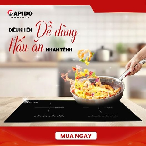 Bếp Từ Đôi Rapido RI4000VS