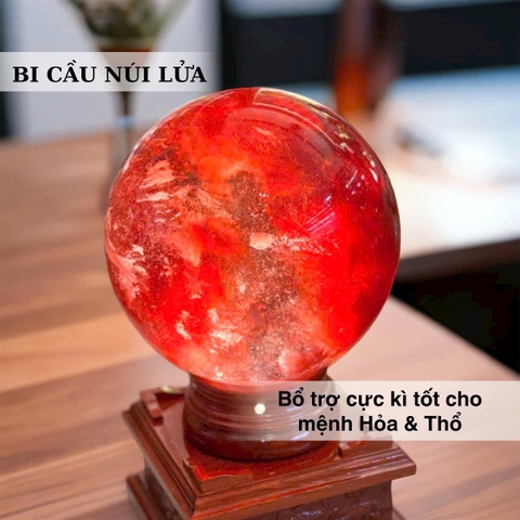 Quả Cầu Đá Núi Lửa