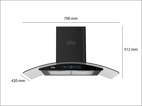 Máy hút mùi Ferroli HC-700DSS