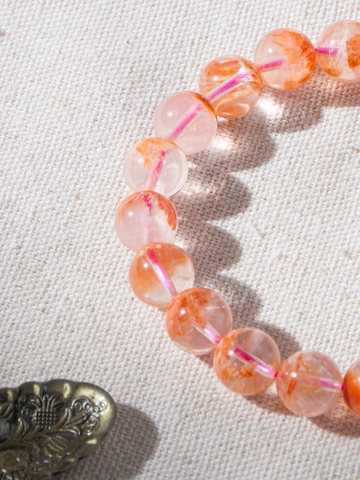 Vòng Tay Đá Ưu Linh Cam