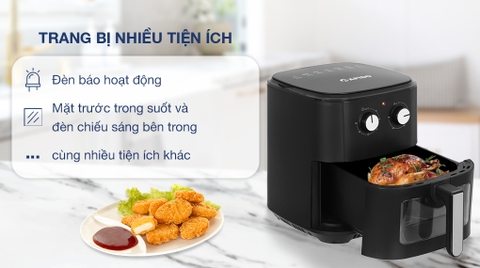 Nồi chiên không dầu Rapido SMART-7.0M 7 lít