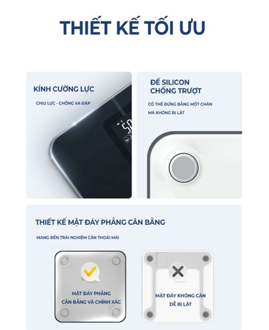 Cân sức khỏe thông minh Rapido RSB05 – BS