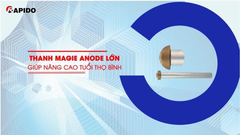 Máy Nước Nóng Gián Tiếp Rapido Obel ROV (2500w, chống giật)