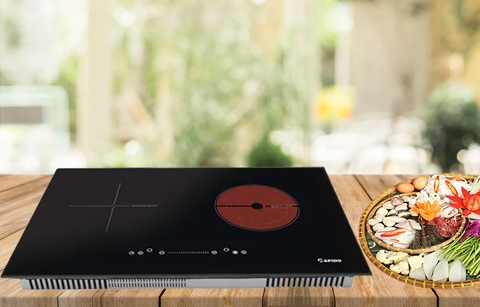 Bếp từ - Hồng ngoại đôi Rapido RC4200BS