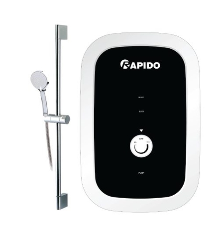 Máy Nước Nóng Trực Tiếp Rapido Stern RIG - SP 4.5 (4500w, bơm tăng áp)