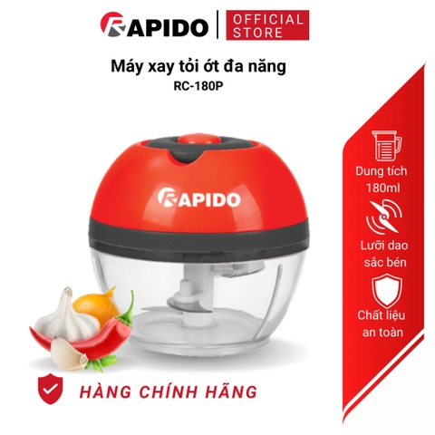 Máy xay tỏi ớt đa năng Rapido RC-180
