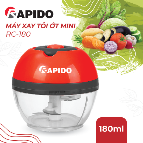 Máy xay tỏi ớt đa năng Rapido RC-180