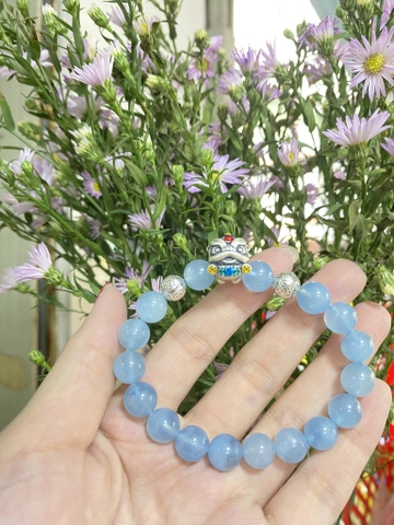 Vòng Tay Đá Aquamarine