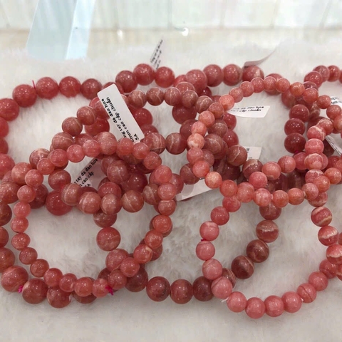 Vòng Tay Đá Mã Não Hoa Anh Đào