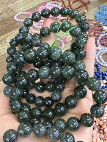 Vòng Tay Đá Thạch Anh Tóc Xanh