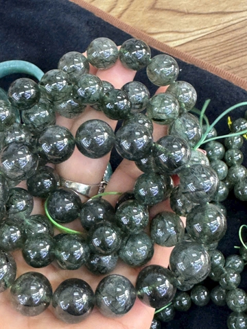 Vòng Tay Đá Thạch Anh Tóc Xanh