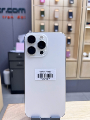 iPhone 15 Pro Max 512GB White 491/88A