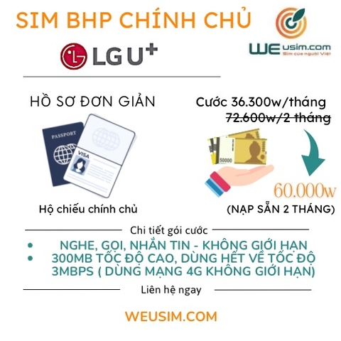 Sim BHP chính chủ